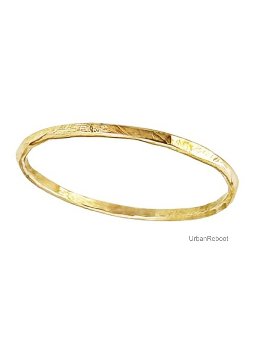 Hammered Stacking Ring 14k Gold Fill Minimalist Everyday Ring Handmade
